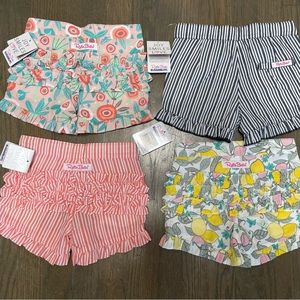 Lot of Ruffle Butts 3T shorts! BNWT
